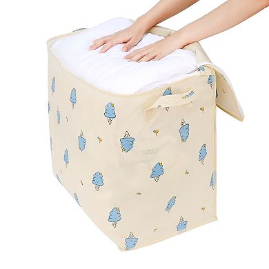 1 Pack Clothes Storage, Storage Bags, Foldable Moving Bags for Organizing with Handles