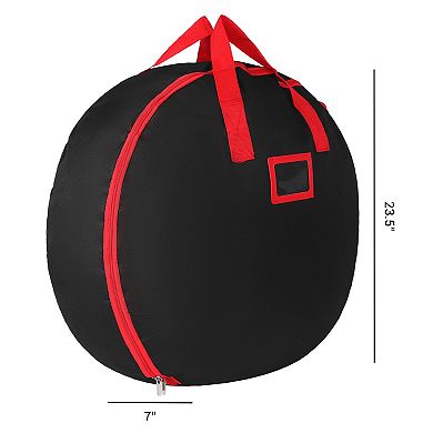 1 Pack Round Storage Bags with Handles, Moving Bags for Clothes, Comforters, Closet Organizers