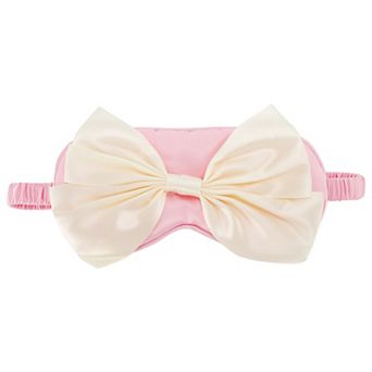 Soft Elastic Bow Sleep Mask Eye Shade Cover for Light for Travel for Rest 1 pc
