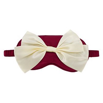 Soft Elastic Bow Sleep Mask Eye Shade Cover for Light for Travel for Rest 1 pc