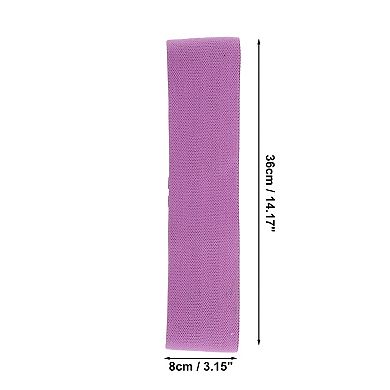 Yoga Elastic Resistance Band for Stretching 14.17"x3.15" 1 Pc