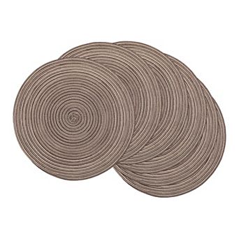 Farmhouse Placemats Set of 6 Woven Placemats for Dining Table Decor Indoor Outdoor Kitchen Table Mat