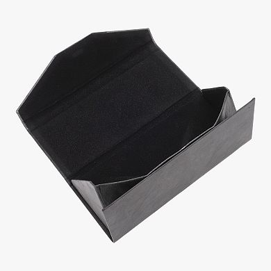 Triangle Folding Eyeglasses Case Eyeglasses Storage 6.3"x2.76"x2.36" 1 Pc