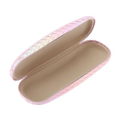 Gradient Weave Eyeglasses Case Lightweight Eyeglasses Storage 6.38"x2.44"x1.46"