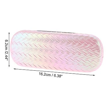 Gradient Weave Eyeglasses Case Lightweight Eyeglasses Storage 6.38"x2.44"x1.46"