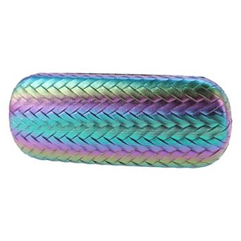 Gradient Weave Eyeglasses Case Lightweight Eyeglasses Storage 6.38"x2.44"x1.46"