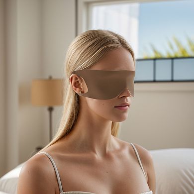 Soft Ear-hook Eyes Sleep Mask Eye Shade Cover for Rest 11.34"x2.44" 1 Pc