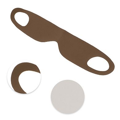 Soft Ear-hook Eyes Sleep Mask Eye Shade Cover for Rest 11.34"x2.44" 1 Pc