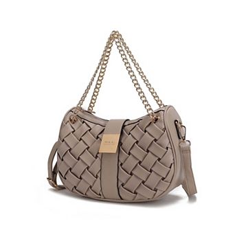 MKF Collection Solari Braided Chain Shoulder Bag, Chic & Functional by Mia K.