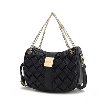 MKF Collection Solari Braided Chain Shoulder Bag, Chic & Functional by Mia K.