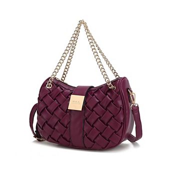 MKF Collection Solari Braided Chain Shoulder Bag, Chic & Functional by Mia K.
