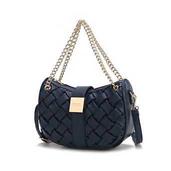 MKF Collection Solari Braided Chain Shoulder Bag, Chic & Functional by Mia K.