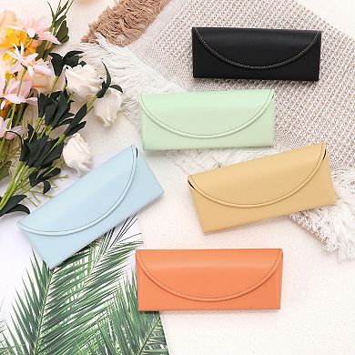 Arc Edge Eyeglasses Case Portable Eyeglasses Storage 6.5"x1.57"x2.68"