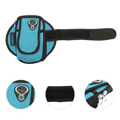 1 Pc Double Pocket Phone Holder Arm Bands for Hiking Gym