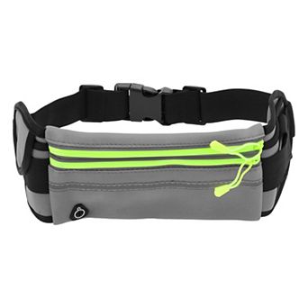 1 pc Reflective with Zipper Running Waist Pack for Hiking Gym