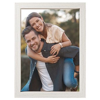 Picture Frame, Rustic Texture Frame Distressed Farmhouse Photo Frames 8x11 Inch