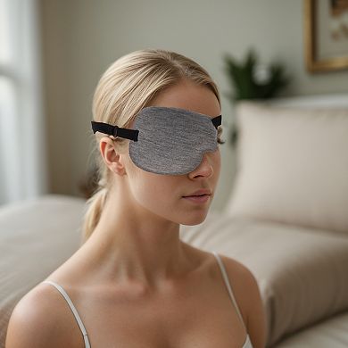Soft Adjustment Buckle 3D Sleep Mask 3D Eye Shade Cover for Rest
