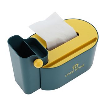 1 pc Versatile Tissue Box Cover for Bedroom Table Desk