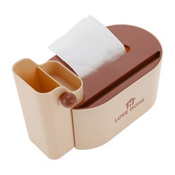 1 pc Versatile Tissue Box Cover for Bedroom Table Desk