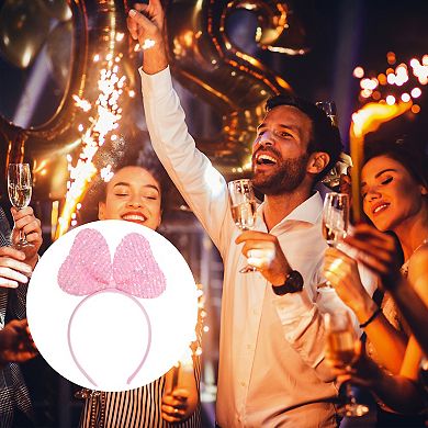 Fashion Vertical Bow Headband for Halloween for Girls 1 Pc