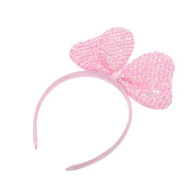 Fashion Vertical Bow Headband for Halloween for Girls 1 Pc