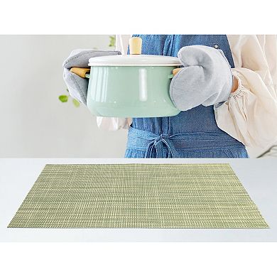 Set of 8 Placemats, Placemats for Kitchen Dining Table Decor Heat Resistant Table Placemats