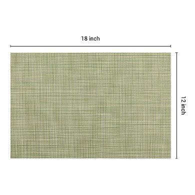 Set of 8 Placemats, Placemats for Kitchen Dining Table Decor Heat Resistant Table Placemats