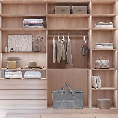 1 Pack Clothes Storage, Moving Bags for Organizing Bedroom, Closet Organizers and Storage