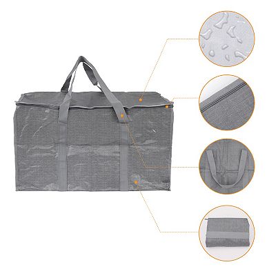 1 Pack Clothes Storage, Moving Bags for Organizing Bedroom, Closet Organizers and Storage