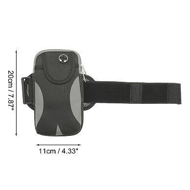 1 Pc Double Layer Phone Holder Arm Bands for Hiking Gym