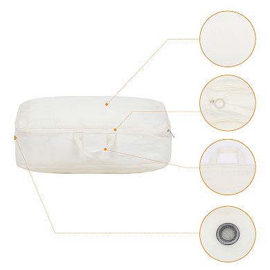 1 Pack Foldable Clothes Storage, Storage Bags, Moving Bags for Organizing Clothings with Handles