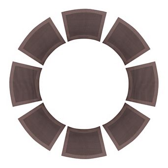 Placemats Set of 8 Placemats for Kitchen Dining Table Decor Heat Resistant Table Placemats