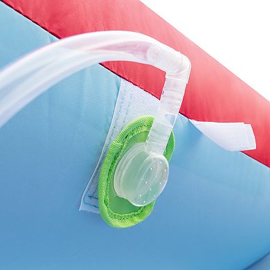 Inflatable Bounce House with 2 Water Slides and 3 Water Cannons With 680W Blower