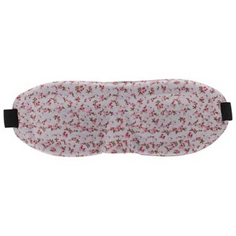 Soft Floral Style 3D Sleep Mask Pink 3D Eye Shade Cover for Rest for Nap 1 pc