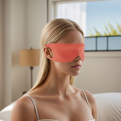 Soft Ear-hook Eyes Sleep Mask Eye Shade Cover for Rest 11.81"x2.56" 1 Pc