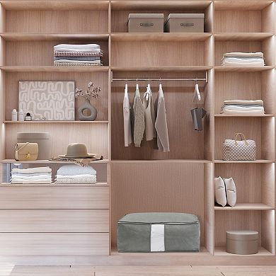 1 Pc Clothes Storage, Storage Bag, Moving Bag for Organizing Bedroom, Closet Organizer with Handles