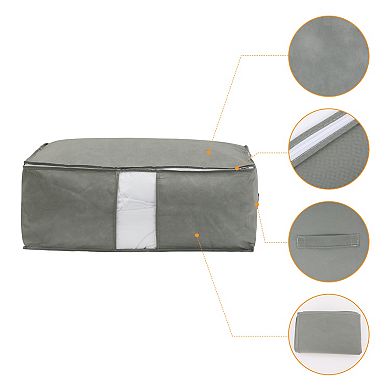 1 Pc Clothes Storage, Storage Bag, Moving Bag for Organizing Bedroom, Closet Organizer with Handles