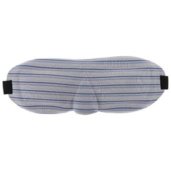 Soft Square Stripes 3D Sleep Mask 3D Eye Shade Cover for Rest for Travel