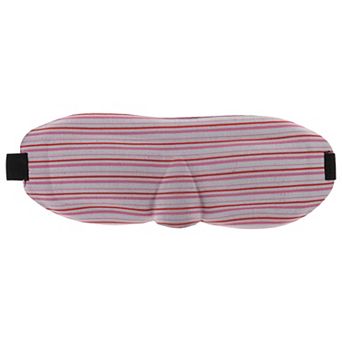 Soft Square Stripes 3D Sleep Mask 3D Eye Shade Cover for Rest for Travel