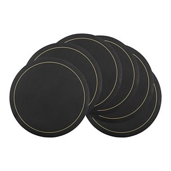 Placemats Set of 6 Faux Leather Placemats for Kitchen Dining Table Decor Table Placemats