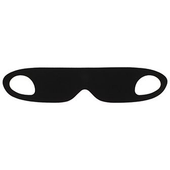Soft Ear-hook Eyes Sleep Mask Eye Shade Cover for Rest 13.39"x2.91" 1 pc