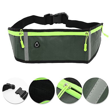 1 Pc Three Pocket Running Waist Pack for Hiking Gym