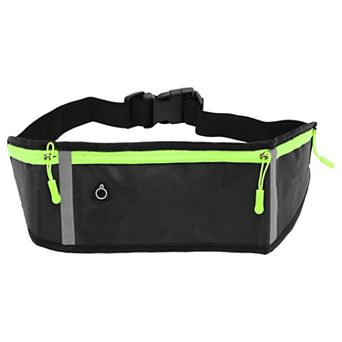 1 pc Three Pocket Running Waist Pack for Hiking Gym