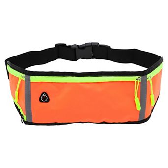 1 pc Three Pocket Running Waist Pack for Hiking Gym
