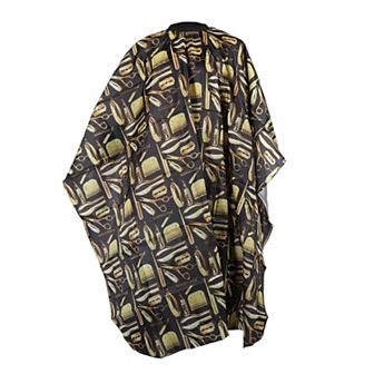 Hair Dryer Pattern Hairdressing Cape for Barber Shop 64.96"x57.09" 1 pc