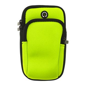 1 pc Portable Phone Holder Arm Bands with Zipper for Hiking Gym