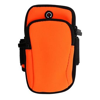 1 pc Portable Phone Holder Arm Bands with Zipper for Hiking Gym