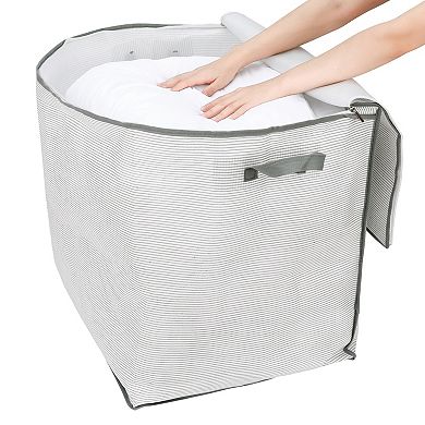 1 Pc Foldable Storage Bag, Clothes Storage with Handles, Moving Bag for Organizing Comforter