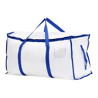 1 Pack Clothes Storage, Moving Bags for Organizing Comforter, Closet Organizers with Handles