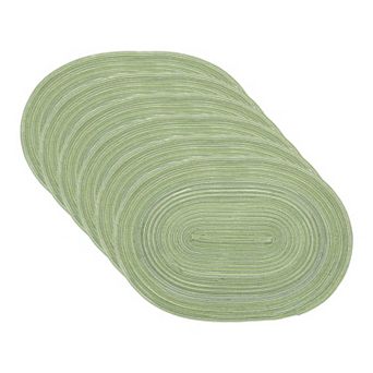 Farmhouse Placemats Set of 6 Oval Placemats for Dining Table Decor Indoor Outdoor Kitchen Table Mat
